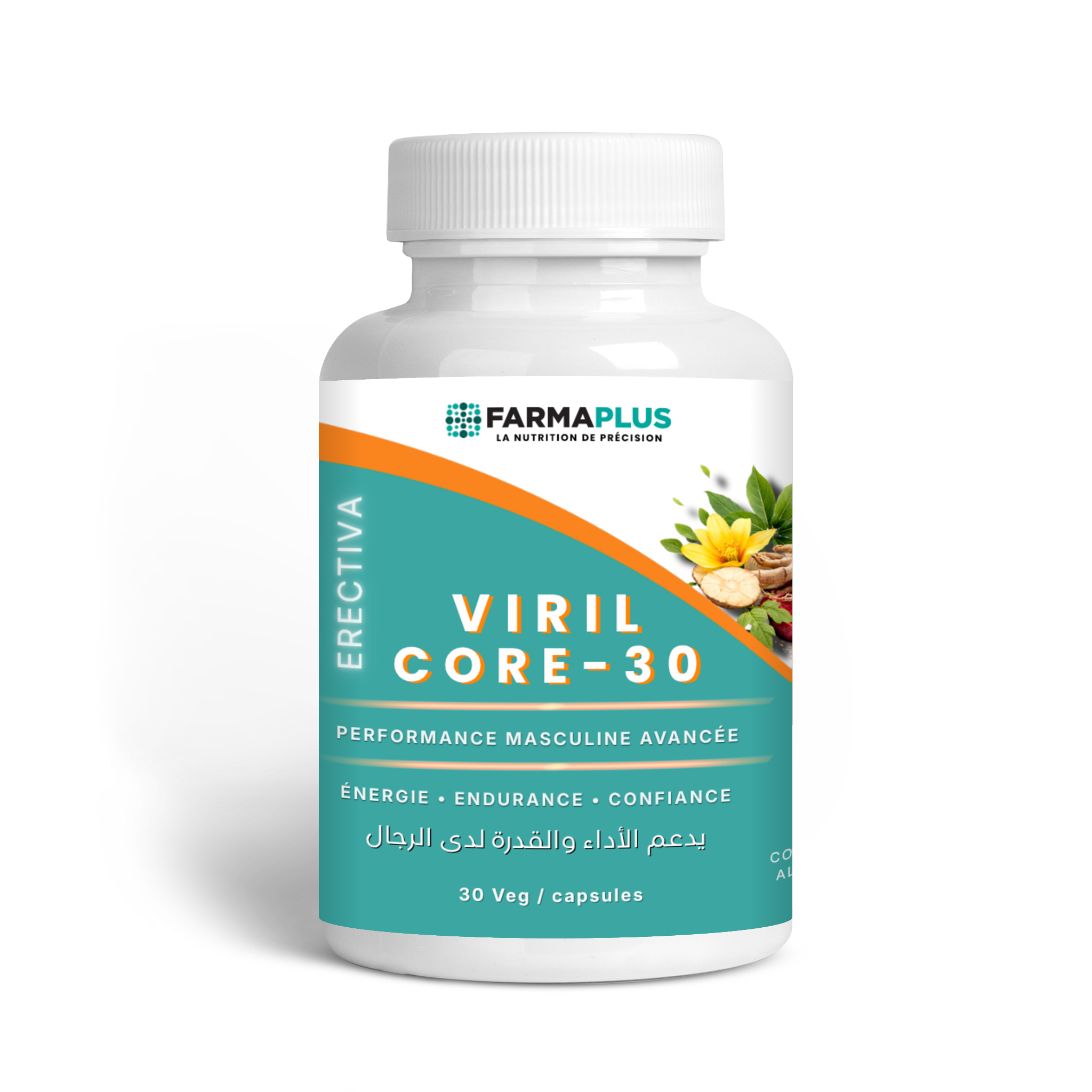 FARMAPLUS VIRIL BOOST 30 CAPS MOCKUUP