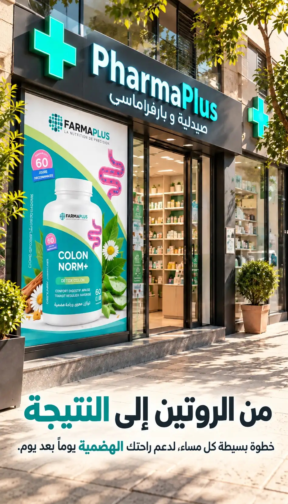 من الاستعمال إلى النتيجة - FARMAPLUS