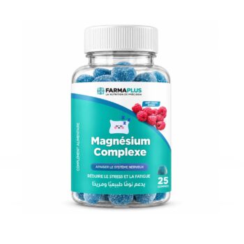 Magnésium Complexe Gummies – Stress, Fatigue & Système Nerveux – 25 Gommes