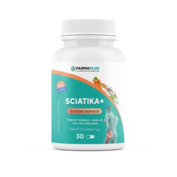 Sciatika+ - Sciatique & Douleurs nerveuses 30 caps - FARMAPLUS